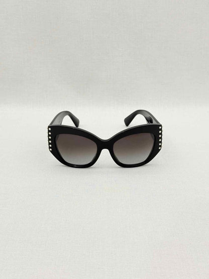 Pre - loved VALENTINO Black Sunglasses at Reems Closet