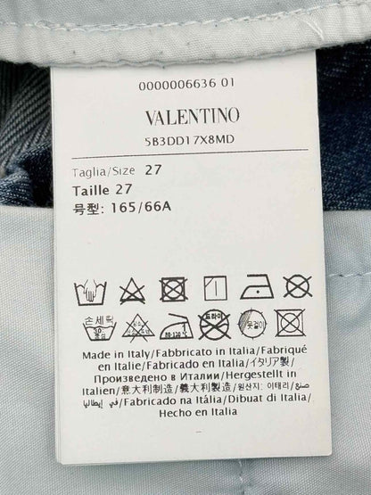 Pre-loved VALENTINO Blue Size 27 Jeans at Reems Closet