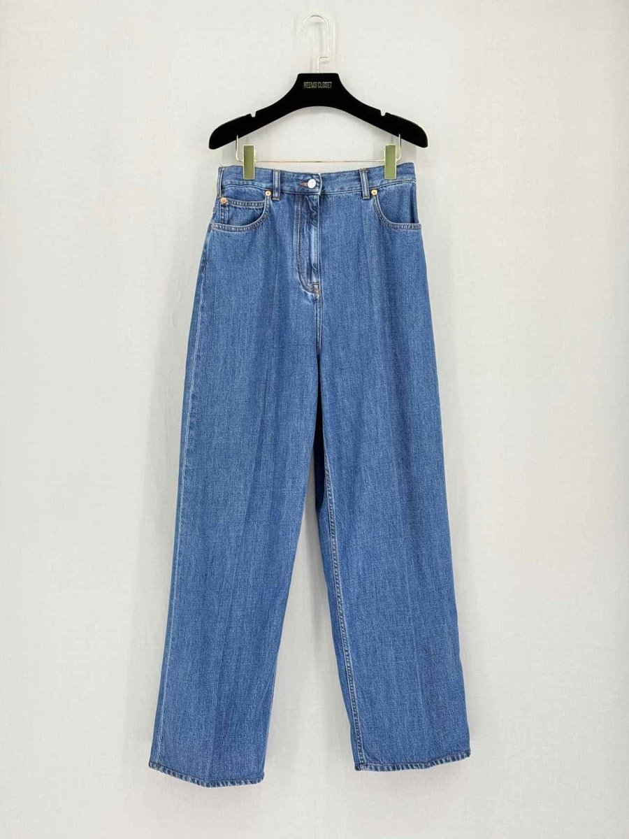 Pre-loved VALENTINO Blue Size 27 Jeans at Reems Closet