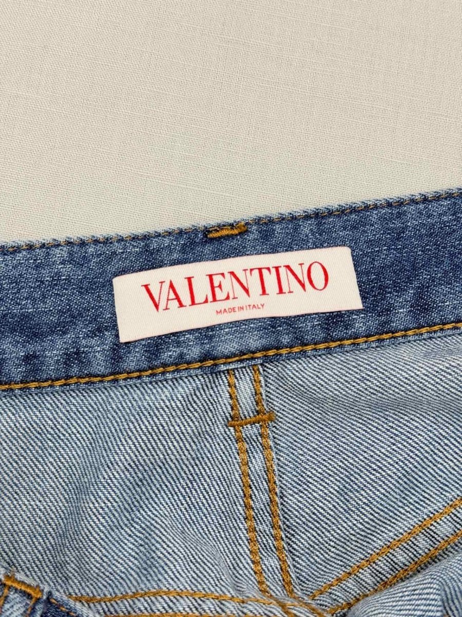 Pre-loved VALENTINO Blue Size 27 Jeans at Reems Closet
