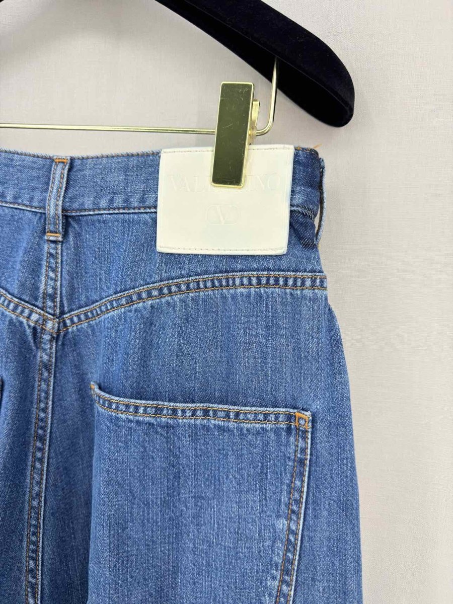Pre-loved VALENTINO Blue Size 27 Jeans at Reems Closet