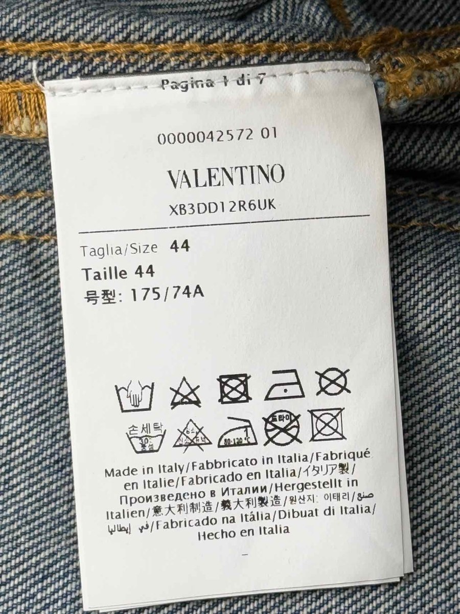Pre - loved VALENTINO Blue Size US 8 Shorts at Reems Closet