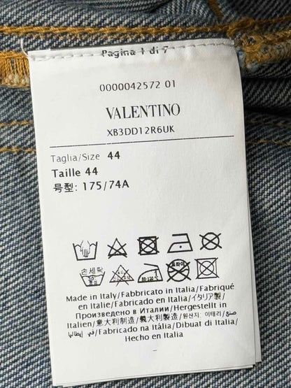 Pre - loved VALENTINO Blue Size US 8 Shorts at Reems Closet