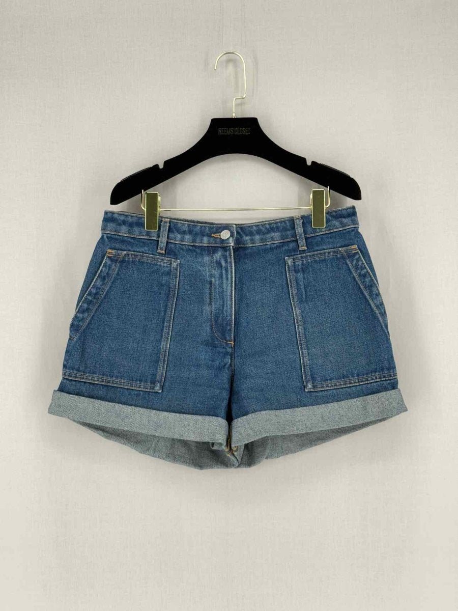 Pre - loved VALENTINO Blue Size US 8 Shorts at Reems Closet