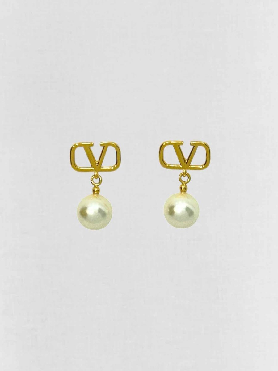 Pre - loved VALENTINO Fashion Earrings at Reems Closet