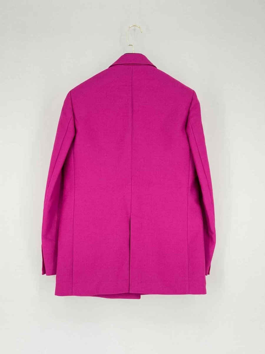 Pre - loved VALENTINO Fuchsia Size US 4 Jacket at Reems Closet