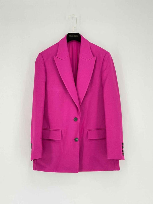 Pre - loved VALENTINO Fuchsia Size US 4 Jacket at Reems Closet
