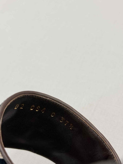 Pre-loved VALENTINO GARAVANI Beige & Brown Size EU 37.5 Sandals at Reems Closet