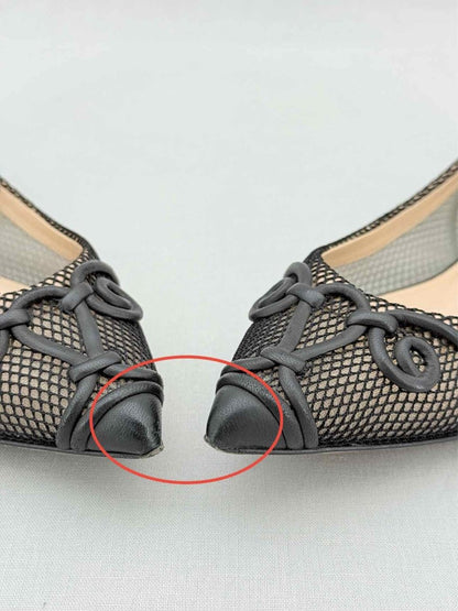 Pre - loved VALENTINO GARAVANI Black Size EU 36 Flat Shoes at Reems Closet