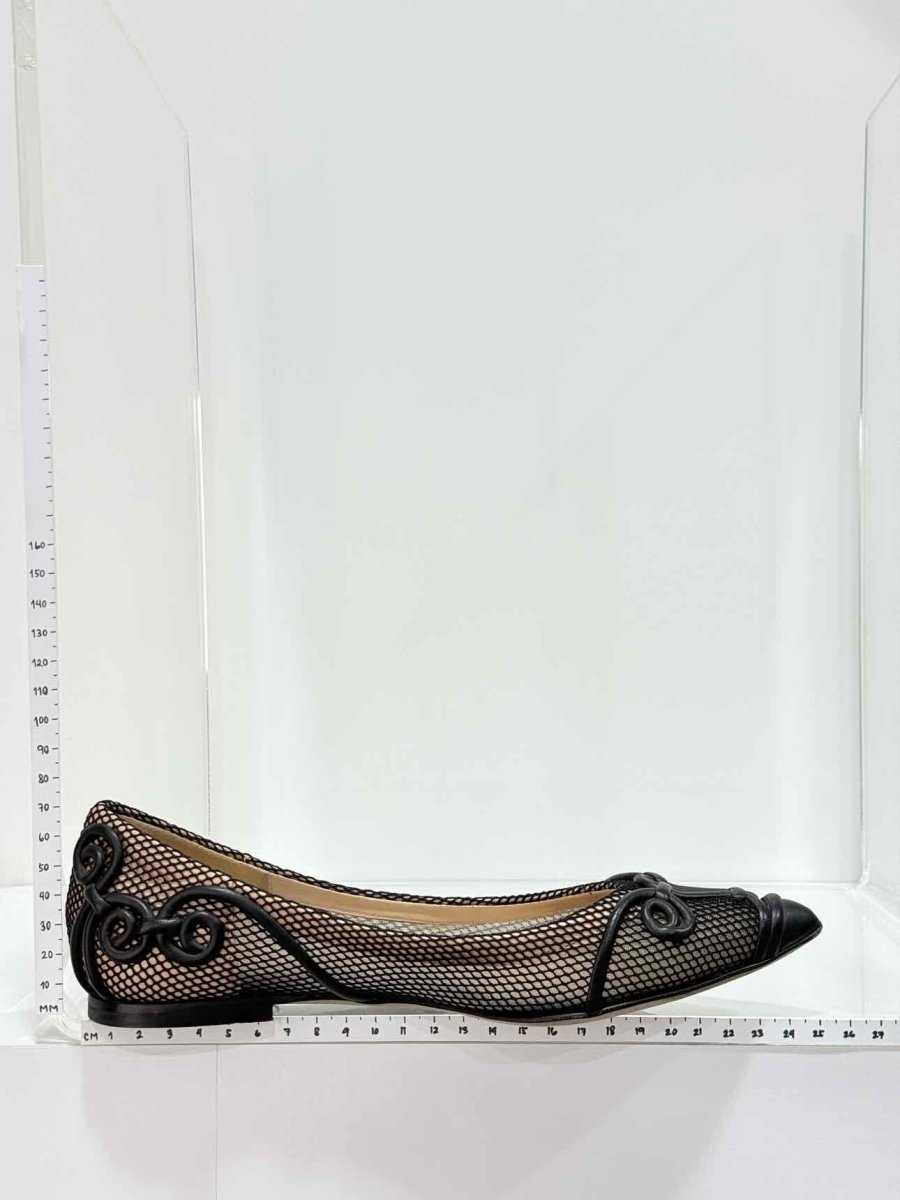 Pre - loved VALENTINO GARAVANI Black Size EU 36 Flat Shoes at Reems Closet