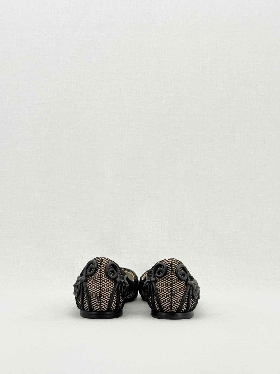 Pre - loved VALENTINO GARAVANI Black Size EU 36 Flat Shoes at Reems Closet