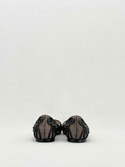 Pre - loved VALENTINO GARAVANI Black Size EU 36 Flat Shoes at Reems Closet