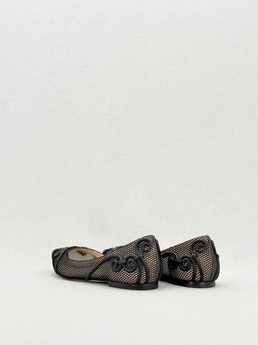 Pre - loved VALENTINO GARAVANI Black Size EU 36 Flat Shoes at Reems Closet