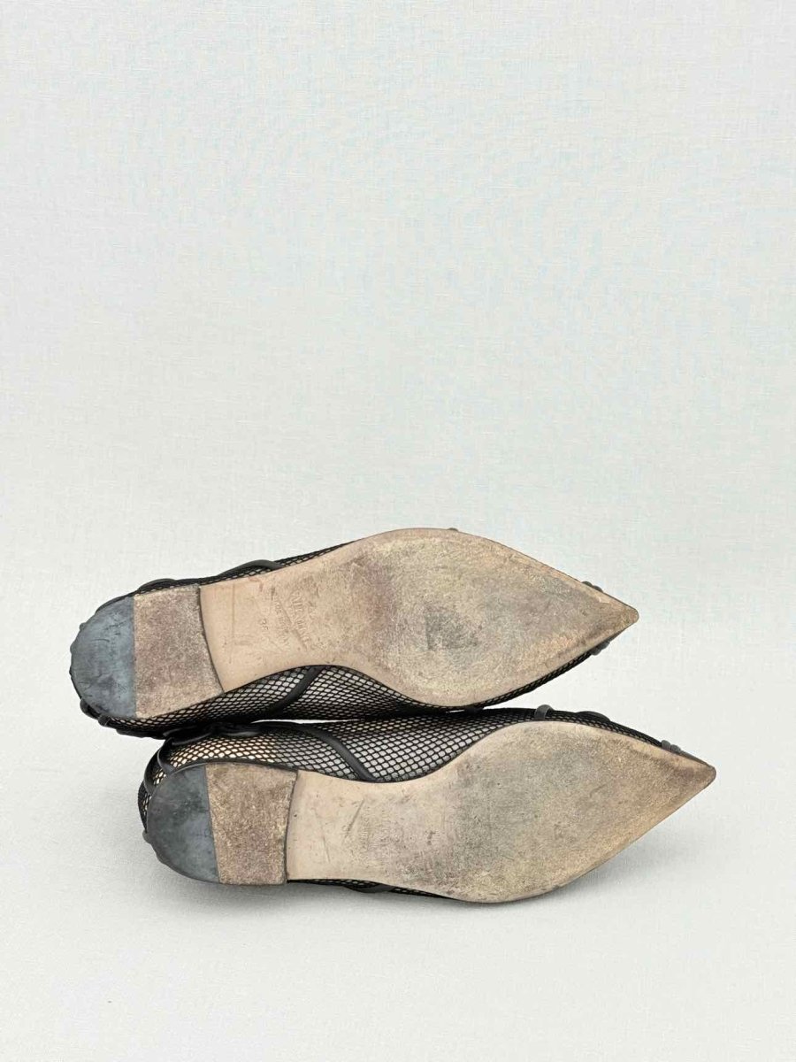 Pre - loved VALENTINO GARAVANI Black Size EU 36 Flat Shoes at Reems Closet