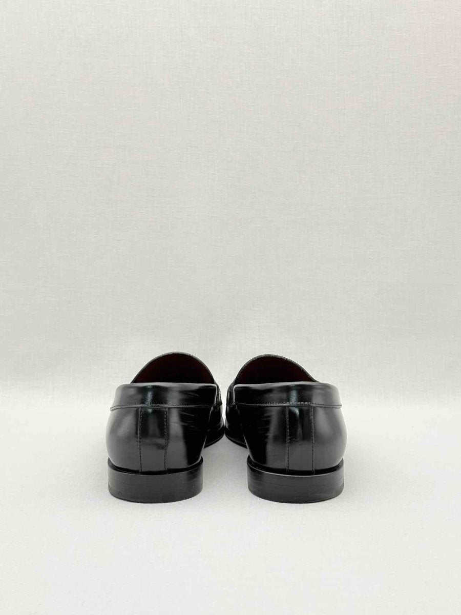Pre - loved VALENTINO GARAVANI Black Size EU 39.5 Loafers at Reems Closet