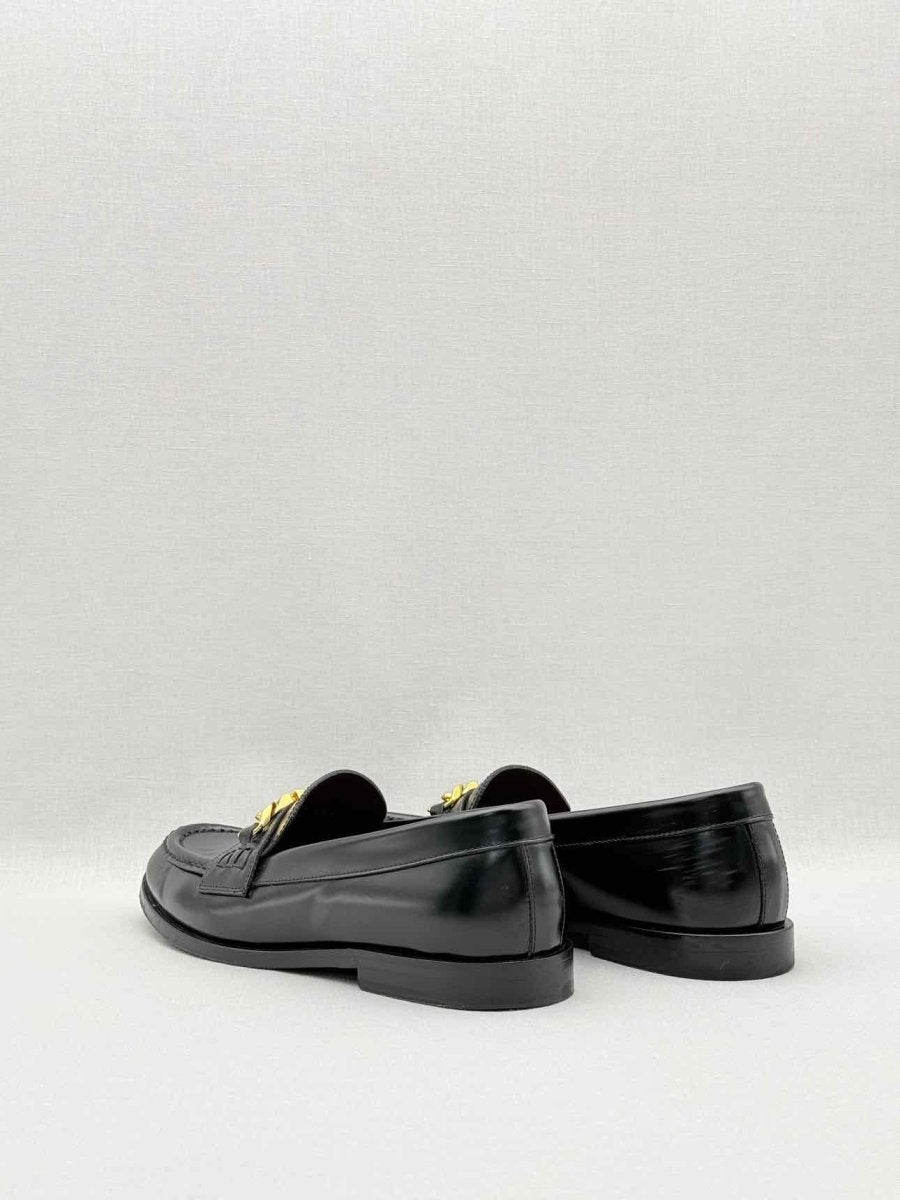 Pre - loved VALENTINO GARAVANI Black Size EU 39.5 Loafers at Reems Closet