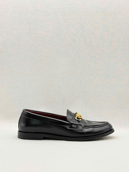Pre - loved VALENTINO GARAVANI Black Size EU 39.5 Loafers at Reems Closet