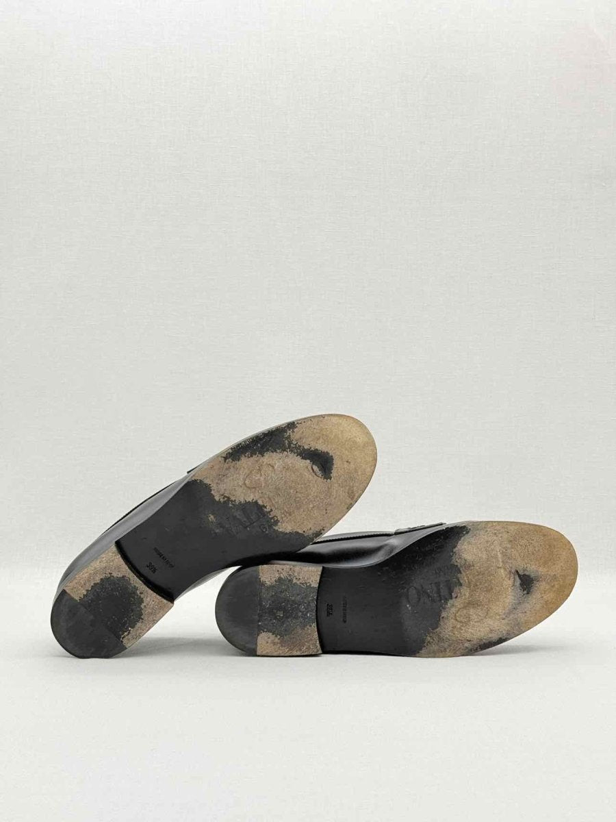 Pre - loved VALENTINO GARAVANI Black Size EU 39.5 Loafers at Reems Closet