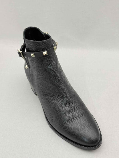 Pre - loved VALENTINO GARAVANI Black Size EU 40.5 Ankle Boots at Reems Closet