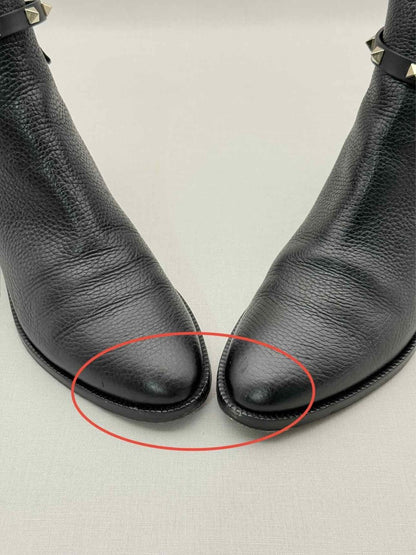Pre - loved VALENTINO GARAVANI Black Size EU 40.5 Ankle Boots at Reems Closet