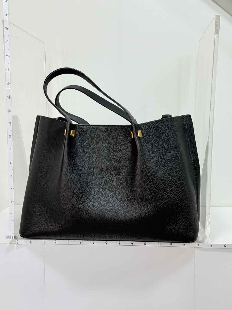Pre - loved VALENTINO GARAVANI Black Top Handle at Reems Closet
