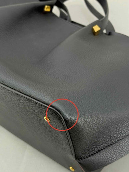 Pre - loved VALENTINO GARAVANI Black Top Handle at Reems Closet