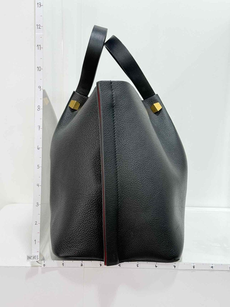 Pre - loved VALENTINO GARAVANI Black Top Handle at Reems Closet