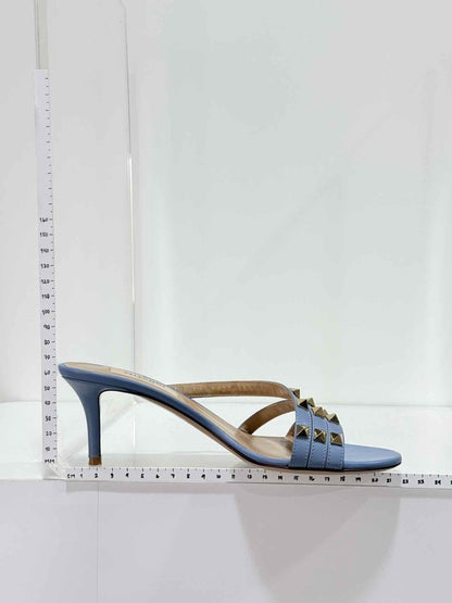 Pre - loved VALENTINO GARAVANI Blue Size EU 36 Kitten Heels at Reems Closet