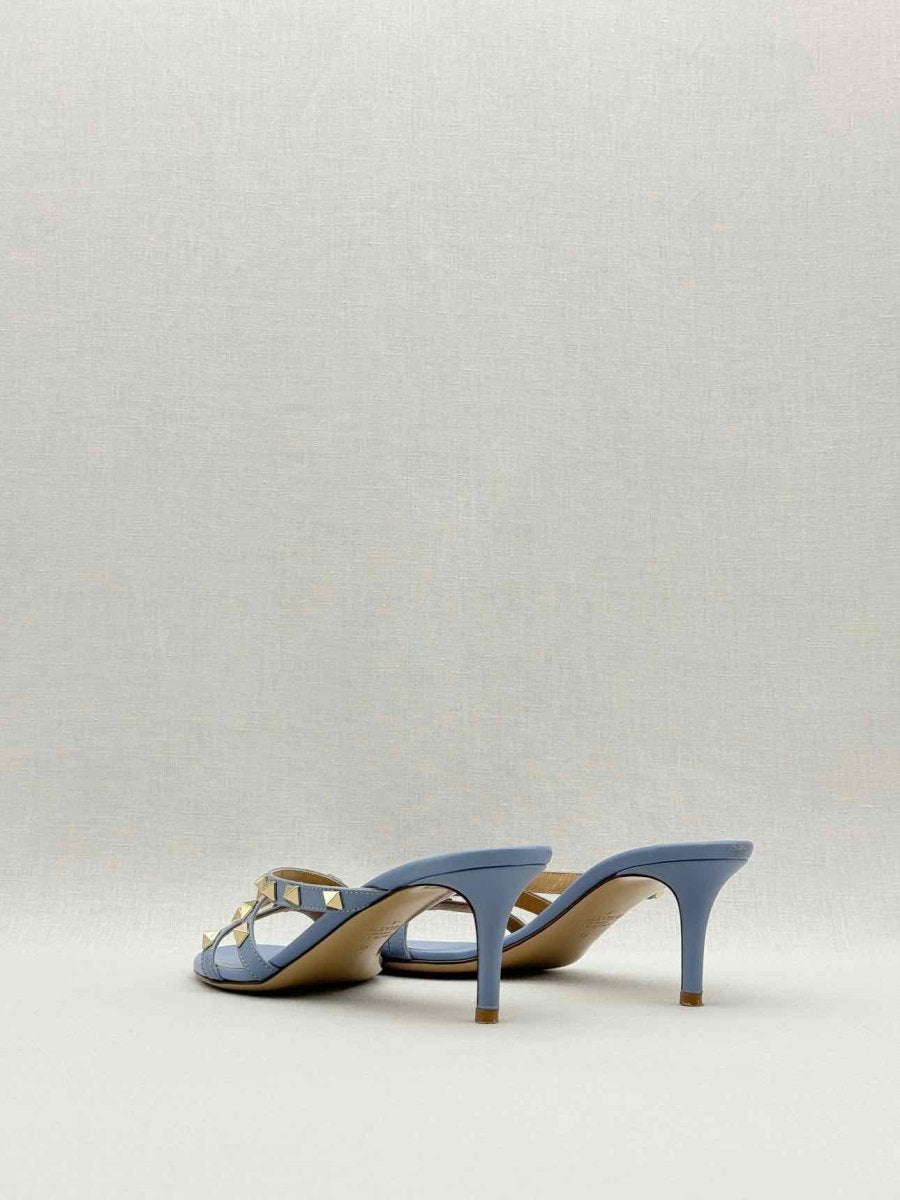 Pre - loved VALENTINO GARAVANI Blue Size EU 36 Kitten Heels at Reems Closet