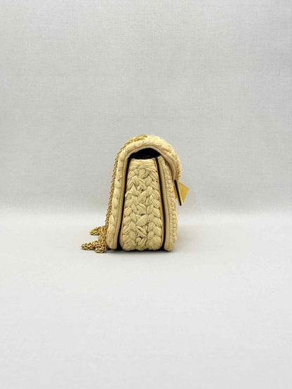 Pre-loved VALENTINO GARAVANI One Stud Beige Crossbody at Reems Closet