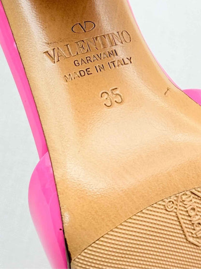 Pre-loved VALENTINO GARAVANI One Stud Pink Size EU 35 Pumps at Reems Closet