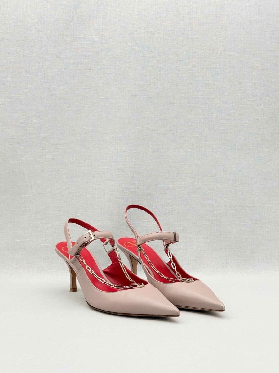 Pre-loved VALENTINO GARAVANI Pale Pink Size EU 38.5 Pumps at Reems Closet