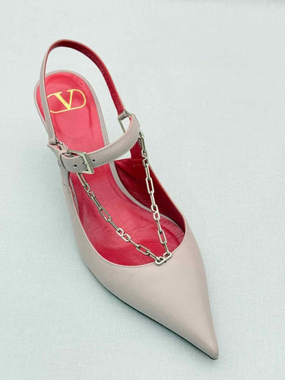 Pre-loved VALENTINO GARAVANI Pale Pink Size EU 38.5 Pumps at Reems Closet