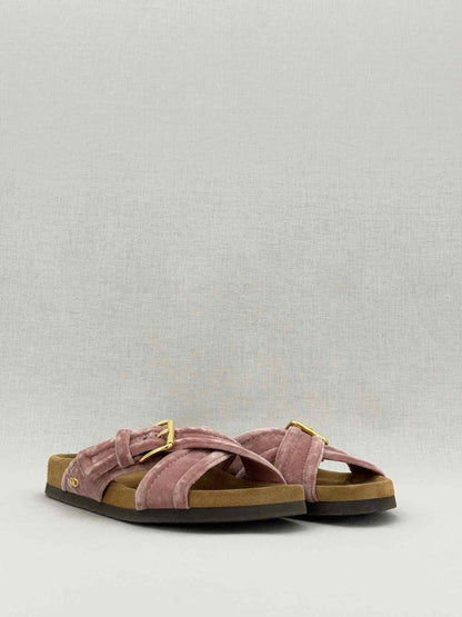 Pre - loved VALENTINO GARAVANI Pink Size EU 39 Slides at Reems Closet
