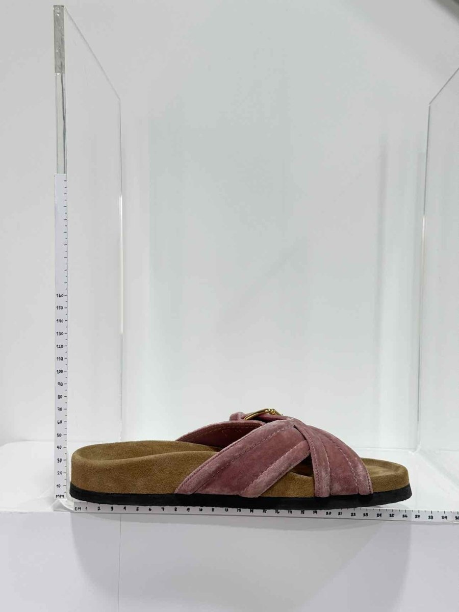 Pre - loved VALENTINO GARAVANI Pink Size EU 39 Slides at Reems Closet