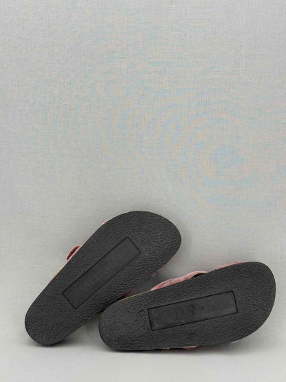 Pre - loved VALENTINO GARAVANI Pink Size EU 39 Slides at Reems Closet