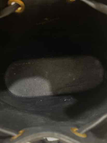 Pre - loved VALENTINO GARAVANI VLogo Black Bucket Bag at Reems Closet