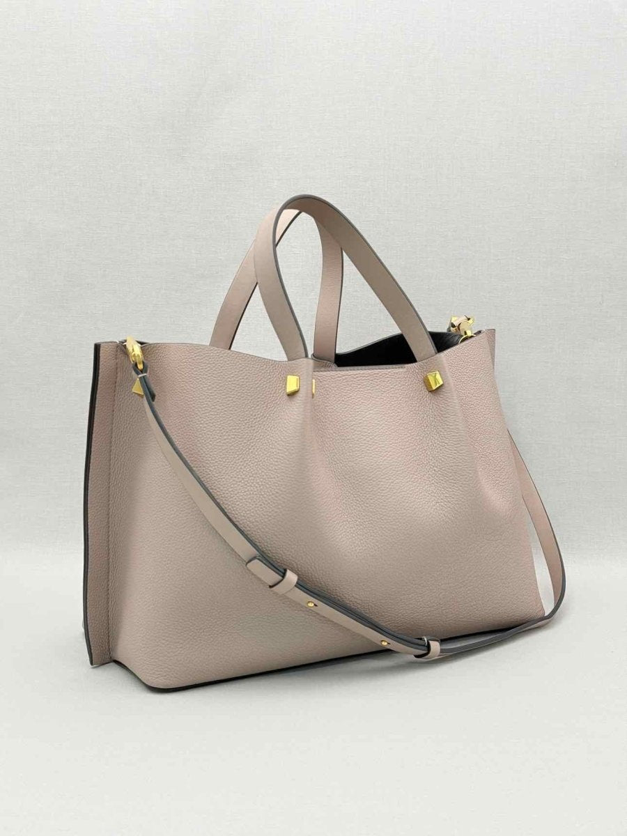 Pre-loved VALENTINO GARAVANI VLogo Escape Pink Tote Bag at Reems Closet