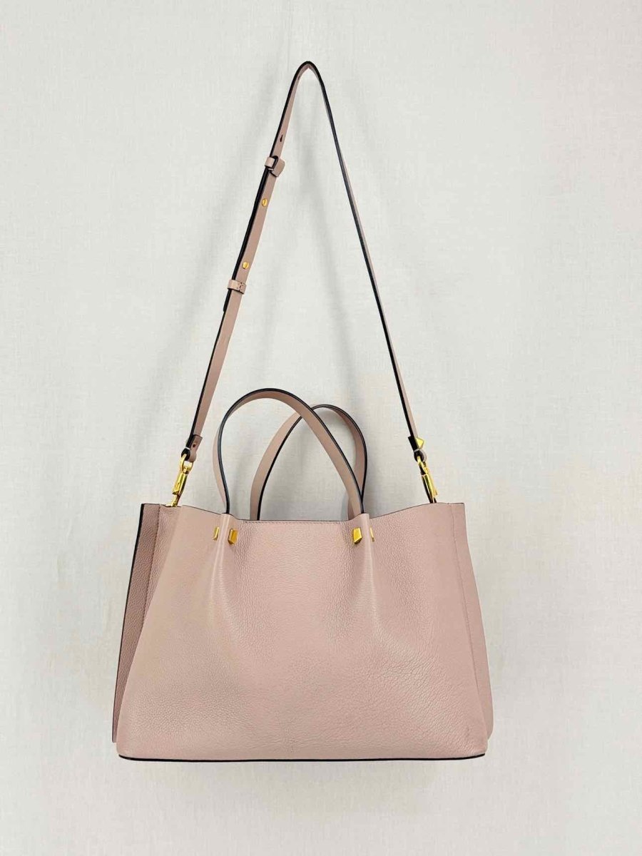 Pre-loved VALENTINO GARAVANI VLogo Escape Pink Tote Bag at Reems Closet