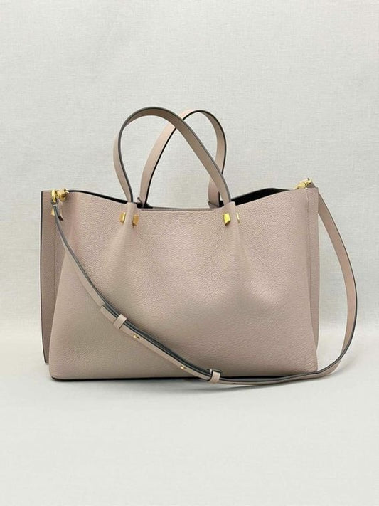 Pre-loved VALENTINO GARAVANI VLogo Escape Pink Tote Bag at Reems Closet