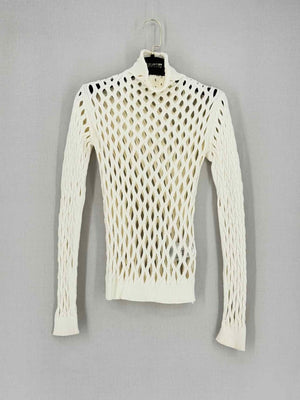 Pre - loved VALENTINO Off - white Size Small Sweater at Reems Closet