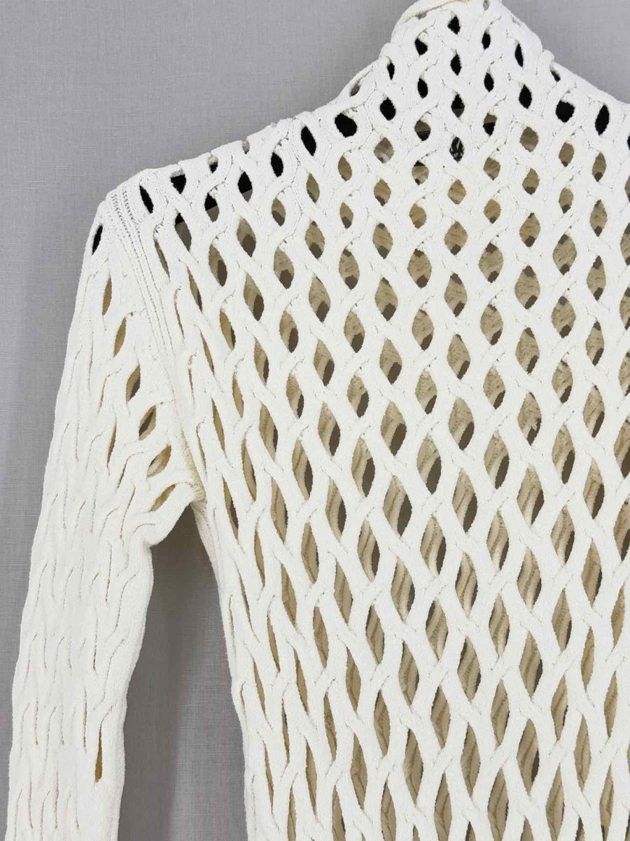 Pre - loved VALENTINO Off - white Size Small Sweater at Reems Closet