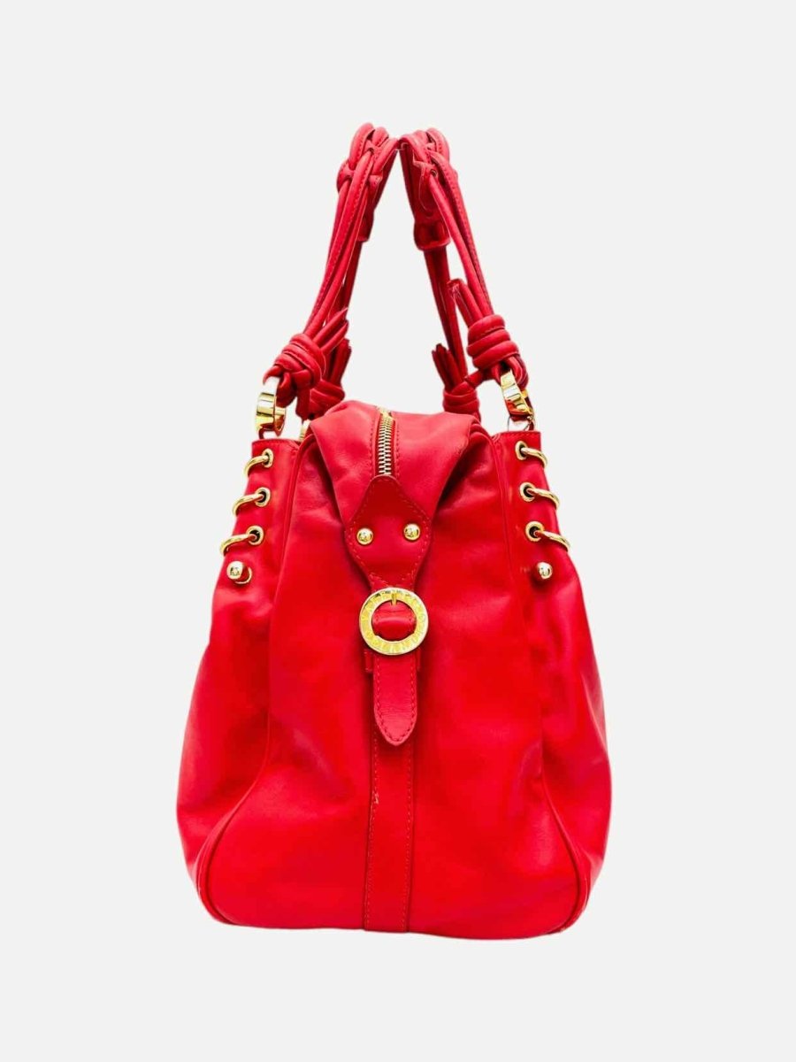 Pre-loved VALENTINO ORLANDI Red Tote Bag from Reems Closet