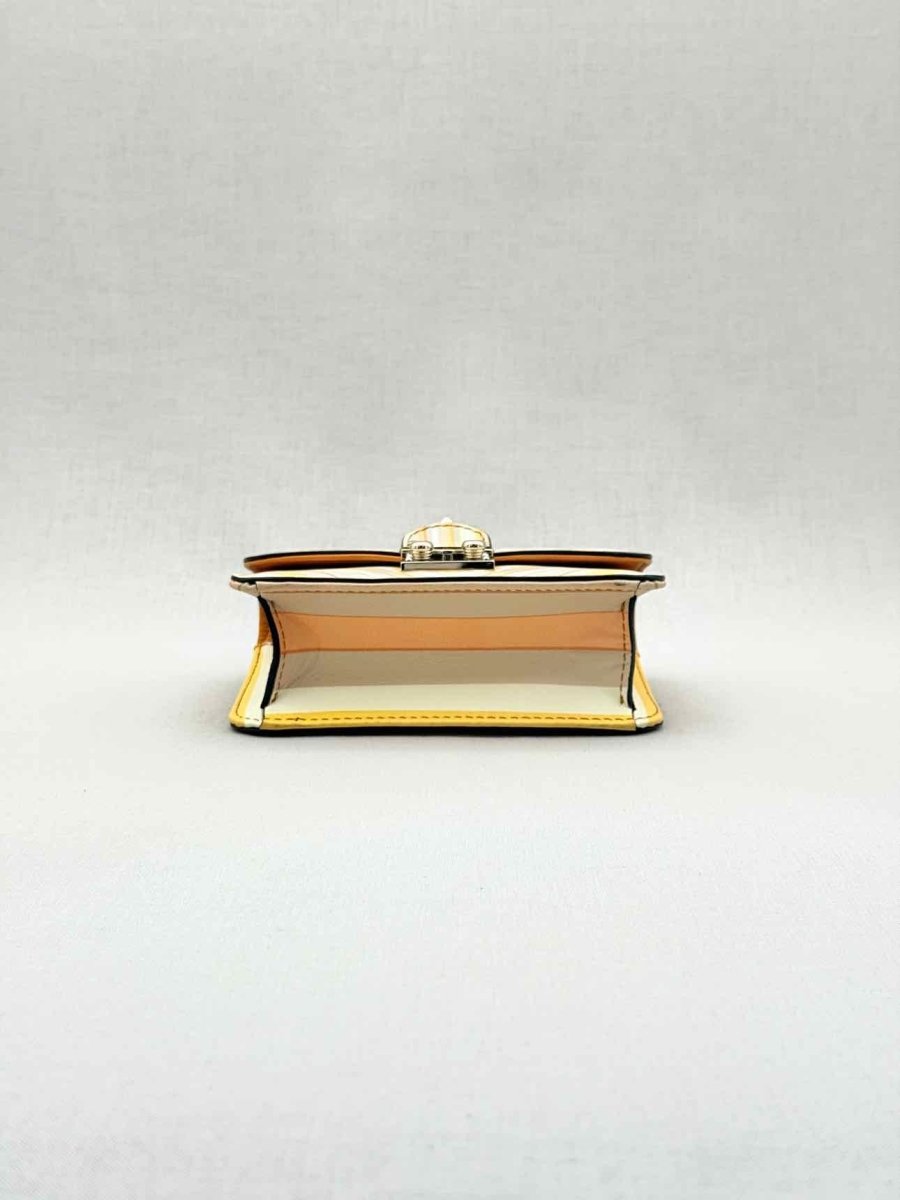 Pre - loved VALENTINO Peach Multicolor Shoulder Bag at Reems Closet