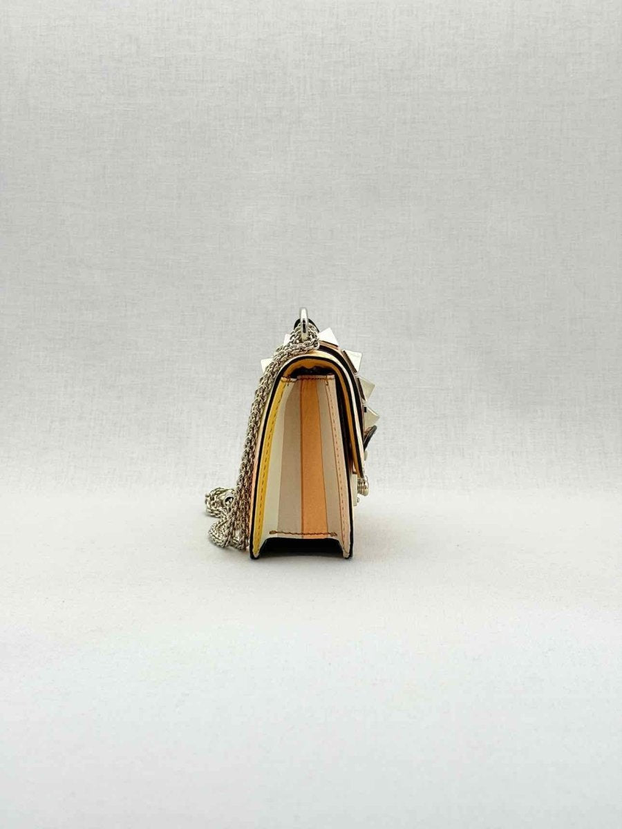 Pre - loved VALENTINO Peach Multicolor Shoulder Bag at Reems Closet