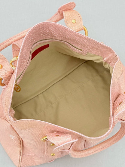 Pre - loved VALENTINO Pink Satchel at Reems Closet