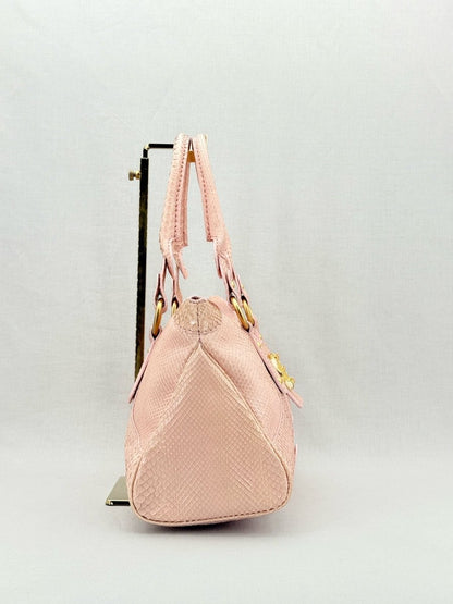 Pre - loved VALENTINO Pink Satchel at Reems Closet