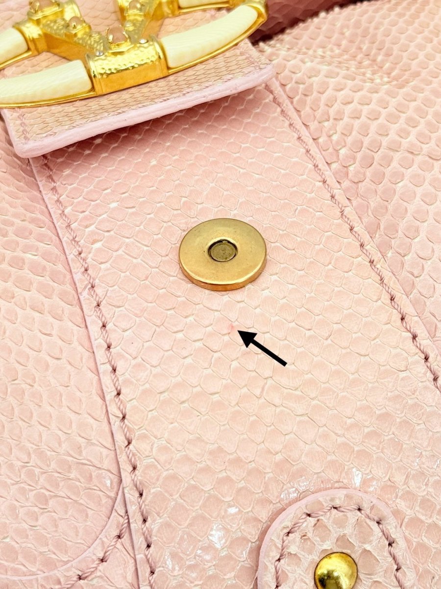 Pre - loved VALENTINO Pink Satchel at Reems Closet