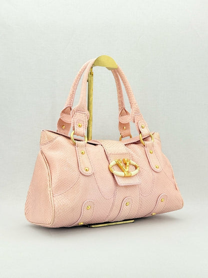 Pre - loved VALENTINO Pink Satchel at Reems Closet