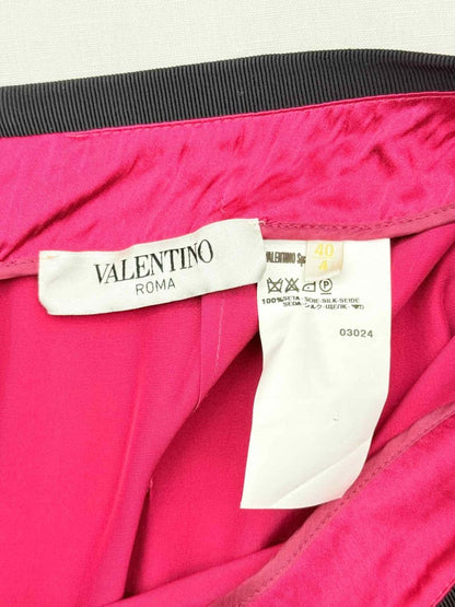 Pre-loved VALENTINO Pink Size US 4 Long Skirt at Reems Closet